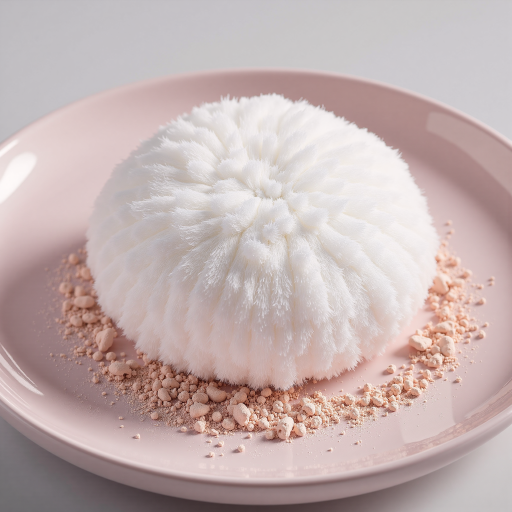 Tioncy 3 Pcs Large Body Powder Puff and Container with crystal cases, showing soft velour puffs and clear containers